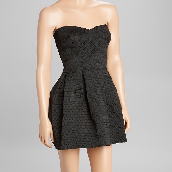 Sans Souci Black sweetheart strapless dress - Picture 6 of 6